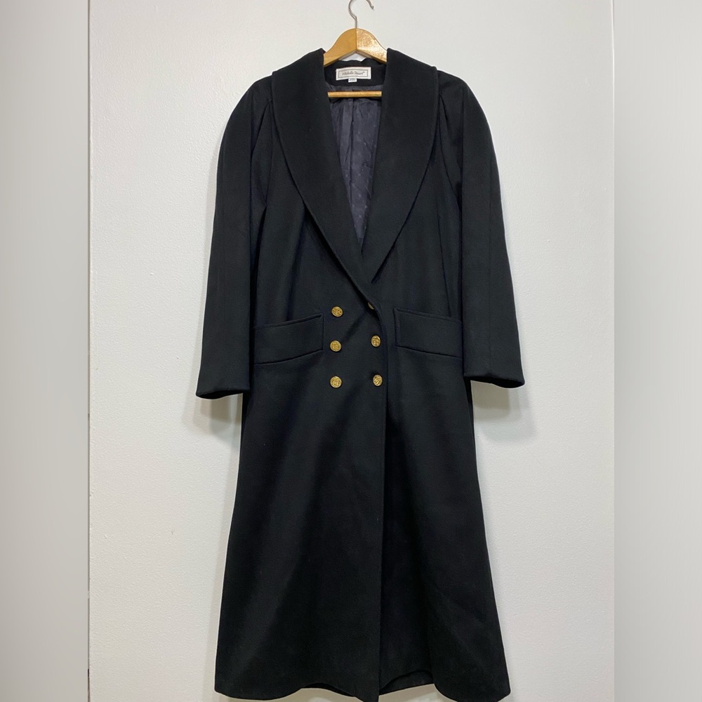 Vintage Winter Women's Pure Wool Long Coat by Michelle Stuart
